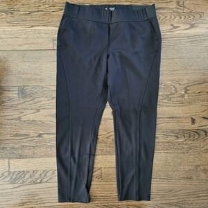 Vera Wang Midnight Black Straight Leg Pants